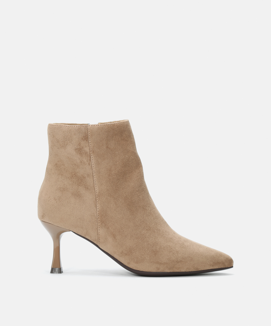 Botines tac&oacute;n fino 